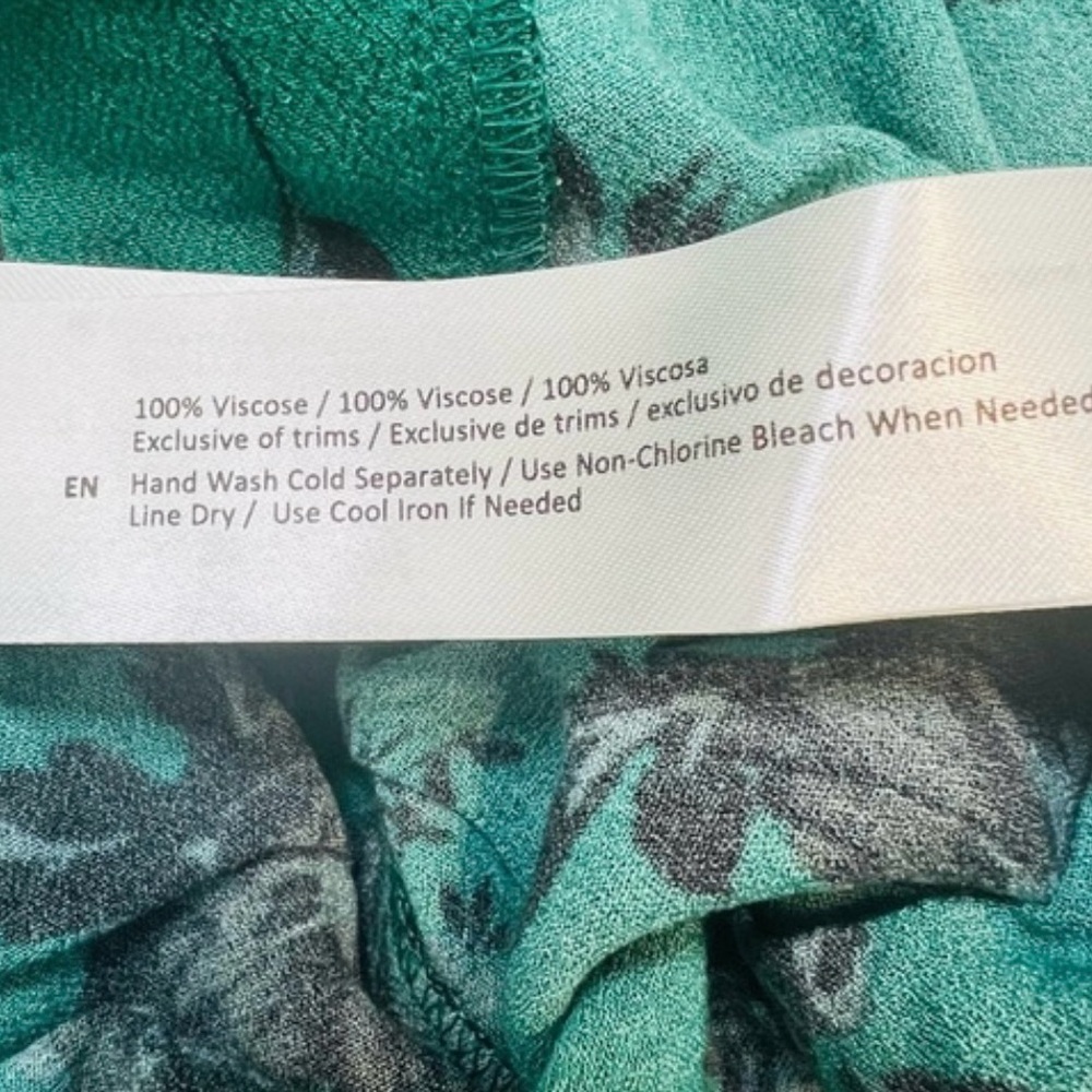 NWT Band of The Free Floral Green Skirt - Picture 5 of 6